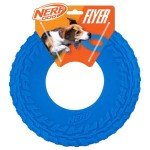 Nerf Dog 10" Blue Tire Flyer Toy