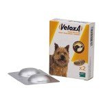 Veloxa Chewable Wormer for Dogs - 4 Tablets