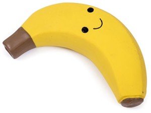 Large Petface Soft Chew Banana Dog Toy