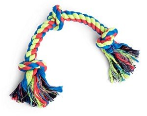 Small Triple Knot Rope Dog Toy by Petface