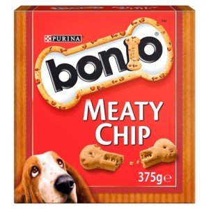 Bonio Meaty Chip Dog Treats - 375g