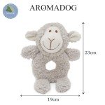 Calming Fleece Ring Dog Toy for Seniors