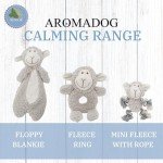 Calming Fleece Ring Dog Toy for Seniors