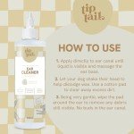 Tip Tail Natural Dog Ear Cleaner with Eucalyptus