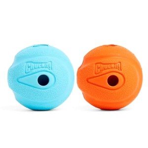 Chuckit! Interactive Whistling Dog Balls - 2 Pack