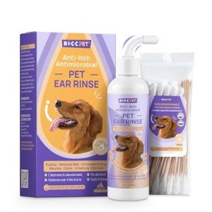 HICC PET Dog Ear Cleaner and Infection Treatment