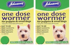 Johnson's Vet Easy One Dose Wormer - 2 Pack