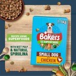 BAKERS Small Dog Beef Dry Food 1.1kg (5 Pack)
