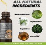 Wormwood Drops for Dogs & Cats - Natural Care