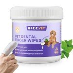 Teeth Cleaning Wipes for Dogs and Cats
