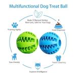 Feixun Pets Rubber Dog Treat Toys (Pack of 2)