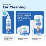 Ear Care Wipes for Dogs & Cats, Odor Control