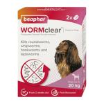 Beaphar WORMclear Worming Tablets for Dogs, Pork Flavor
