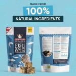 Fish Skin Jerky Cubes - Healthy Dog Treats