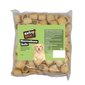Marrowbone Rolls Crunchy Dog Treats - 500g