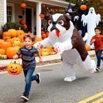 Funny Inflatable Dog Costume for Adults