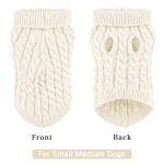 Cozy Knitted Turtleneck Sweater for Dogs