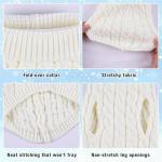 Cozy Knitted Turtleneck Sweater for Dogs