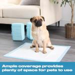 100 Pack Leakproof Puppy Training Pads - 60x60 cm