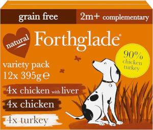 Forthglade Grain-Free Wet Dog Food Variety Pack