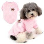 Cozy Pink Fleece Sweater for Small Dogs