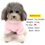 Cozy Pink Fleece Sweater for Small Dogs