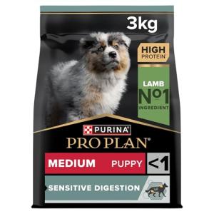 Pro Plan Sensitive Digestion Medium Puppy Food 3kg