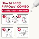 Beaphar FIPROtec® Combo for Large Dogs - 6 Pipettes