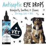 Antibacterial Eye Drops for Dogs, Cats & Puppies