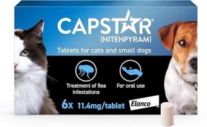 Capstar Flea Tablets for Small Dogs & Cats