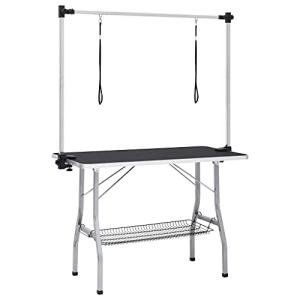 Adjustable Dog Grooming Table with Non-Slip Surface