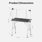 WilTec Dog and Cat Grooming Shearing Table