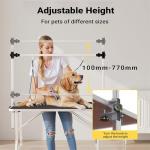 WilTec Dog and Cat Grooming Shearing Table