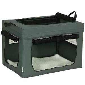 PawHut 60cm Pet Carrier for Cats & Small Dogs