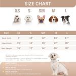 Brown Paw Pattern Medium Turtleneck Dog Sweater