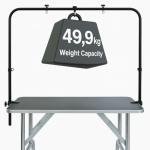 Overhead Dog Grooming Arm with Clamps and Harness