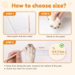 Anti-Slip Dog Socks for Licking Prevention (Grey)