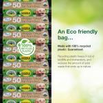 500 Doggy Bags with Tie Handles - Extra Strong