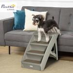 PawHut Foldable Dog Stairs with Non-Slip Mats
