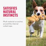 KONG Scrunch Knots Squirrel Toy for Dogs