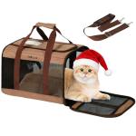 BELLA & PAL Foldable Pet Carrier Bag for Travel