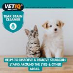 VetIQ Tear Stain Remover - Gentle Eye Wipes