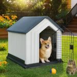 Durable Weatherproof Dog House for Indoor/Outdoor Use