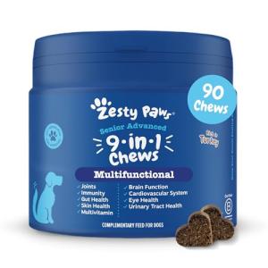 Zesty Paws Senior Dog Multivitamin 9-in-1