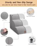 EzKamfort Pet Stairs for Small Dogs - 5 Steps