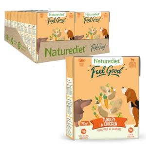 Naturediet Turkey & Chicken Wet Dog Food, 390g