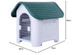Pet Strong Dog Shelter Kennel House for Indoor/Outdoor