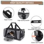 Wakytu Airline-Approved Soft Pet Carrier Bag