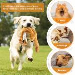 Newthinking Squeaky Dog Toys 5 Pack Plush for Dogs