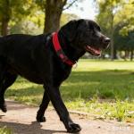 Adjustable Reflective Nylon Dog Collar with Safety Buckle